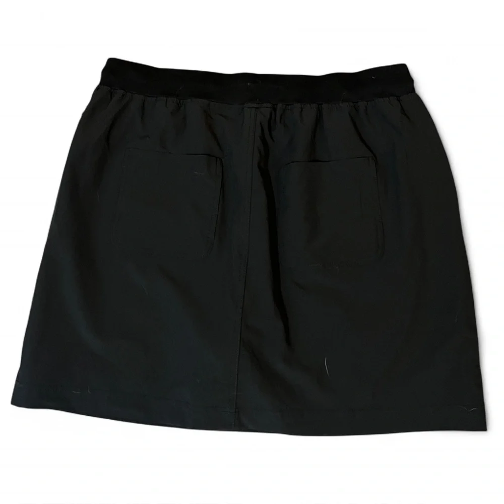 ✨NWT Da-Sh-tek Black Sporty Skirt with Drawstring - Picture 2 of 6